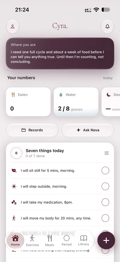 Cyra, an iPhone app by Savitar Global