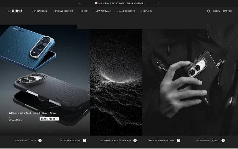 Aulumu storefront