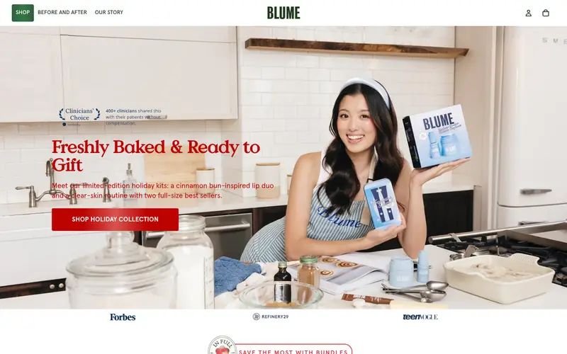Blume storefront