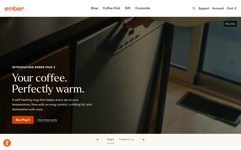 Ember storefront