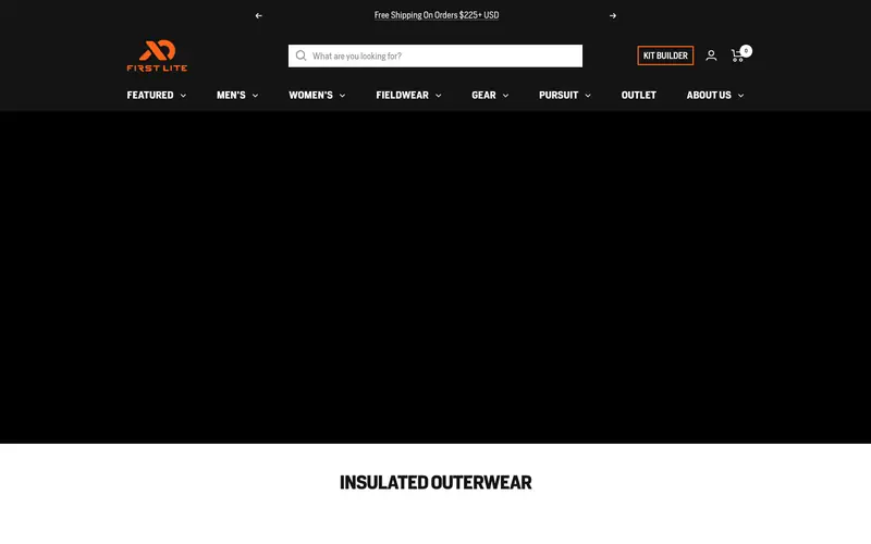 First Lite storefront