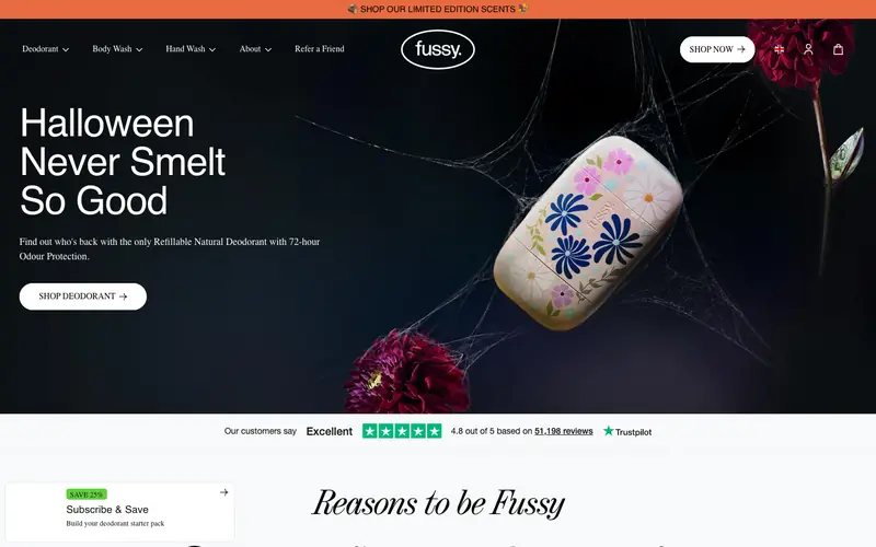 Fussy storefront