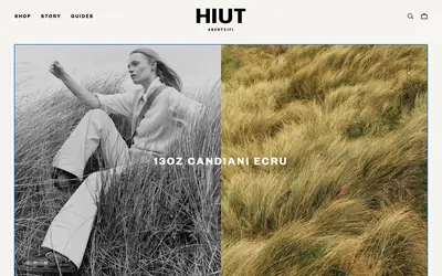 Hiut Denim Co. storefront