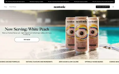 Neutonic storefront