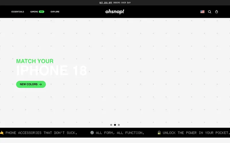 Ohsnap storefront