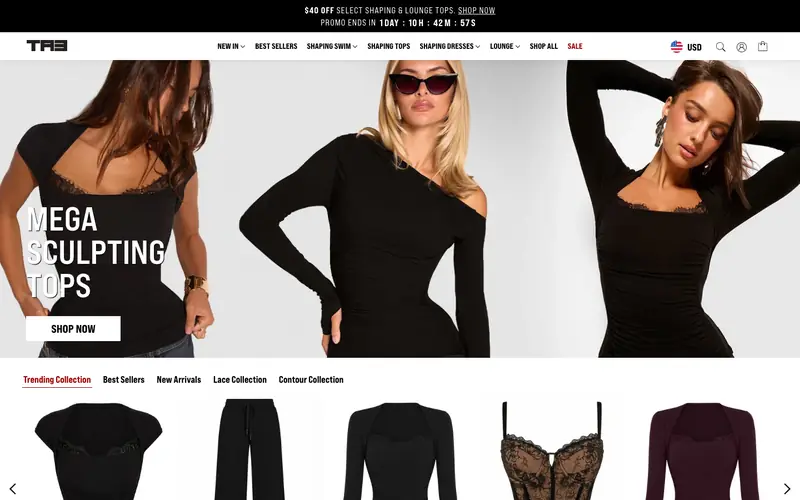 TA3 Swim storefront