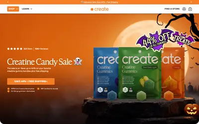 Create Wellness storefront