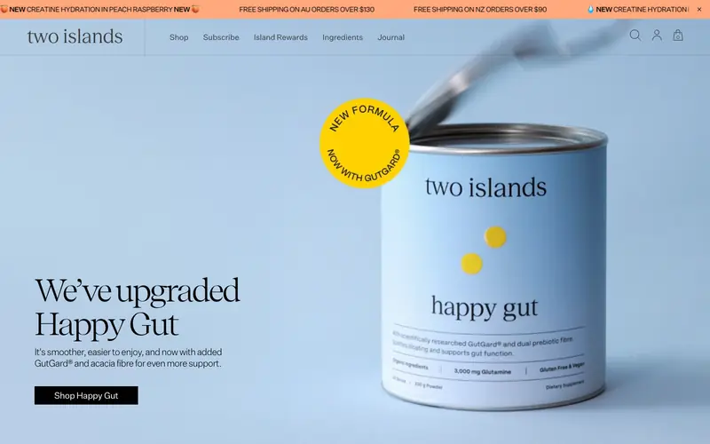 Two Islands storefront